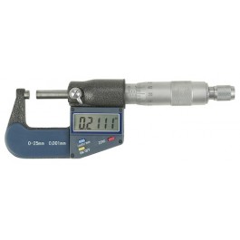 MICROMETER, DIGITAL, 1"/25MM