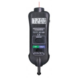 TACHOMETER, PHOTO/CONTACT, 99,999RPM/19,999 RPM