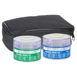 HUMIDITY CALIBRATION KIT, 33% & 75% STANDARDS & CASE