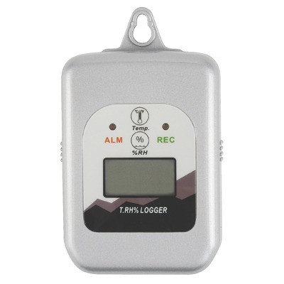 TEMPERATURE/HUMIDITY DATA LOGGER, LCD