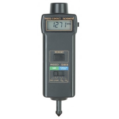 TACHOMETER, PHOTO/CONTACT, 99,999RPM/19,999 RPM