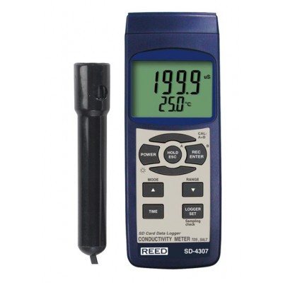 CONDUCTIVITY/TDS/SALINITY METER, DATA LOGGER