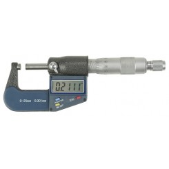 MICROMETER, DIGITAL, 1"/25MM