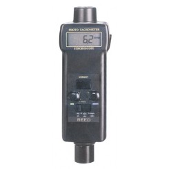 STROBOSCOPE/PHOTO TACHOMETER, BATTERY, 100-100,000 RPM