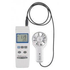 ANEMOMETER/THERMOMETER, METAL VANE PROBE