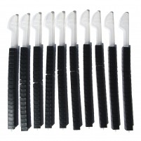 Black locking clips - UV resistant 