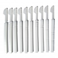 White locking clips 