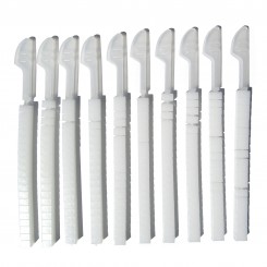 White locking clips 
