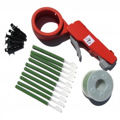 Kit of Cable tie gun PL5 with green spool  (UV resistant)