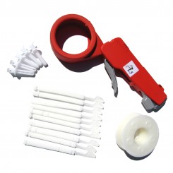 Kit of Cable tie gun PL5 with white spool