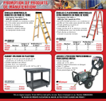 Promotion - Produits de manutention 1